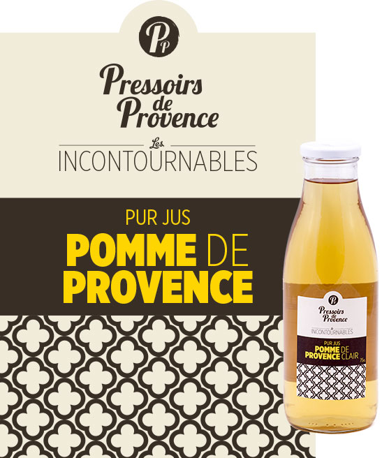 incontournables pur jus de pomme de provence artisanale - pressoirs de provence