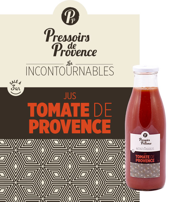 incontournables jus de tomate de provence artisanale - pressoirs de provence