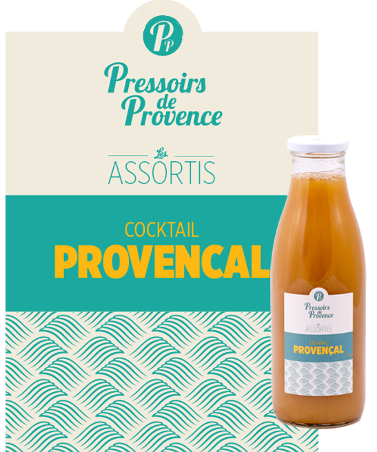 assortis jus cocktail provencal artisanal - pressoirs de provence