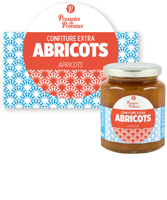 confiture extra abricots artisanale - pressoirs de provence