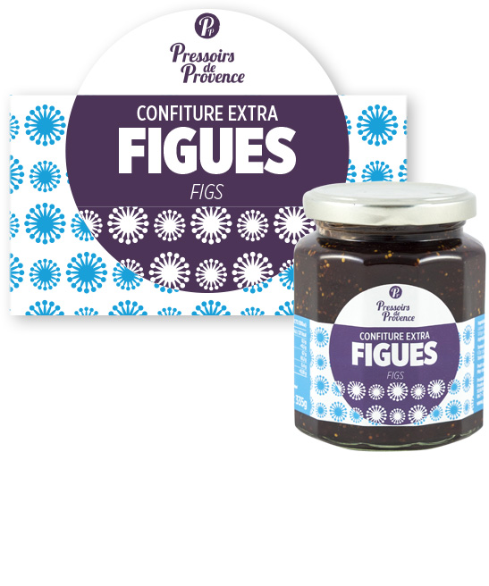 confiture extra figues artisanale - pressoirs de provence