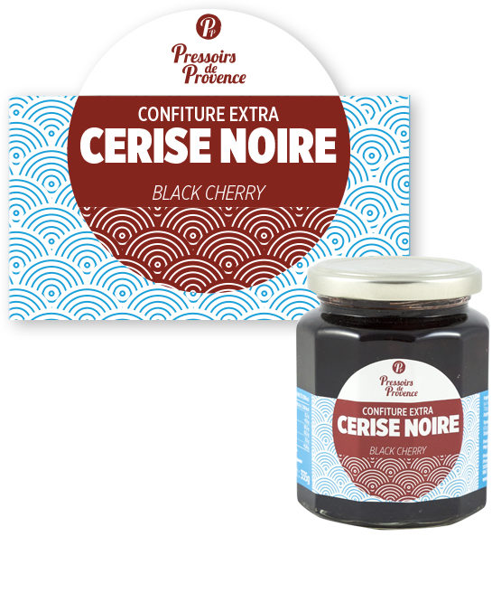 confiture extra cerise noire artisanale – pressoirs de provence confiture extra cerise noire artisanale - pressoirs de provence