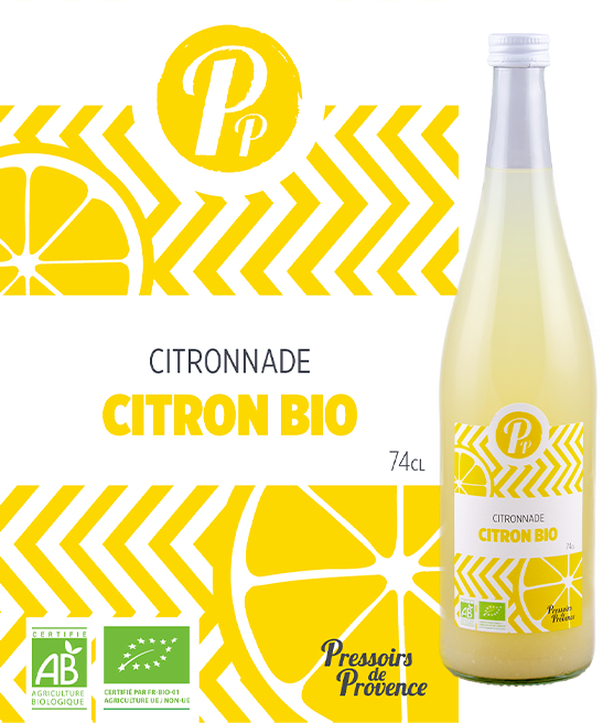 Citronnade citron bio artisanale
