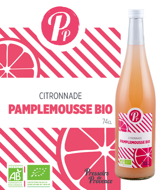 Citronnade pamplemousse bio artisanale Citronnade pamplemousse bio artisanale