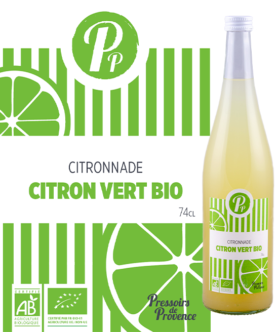 citronnade citron vert bio artisanale