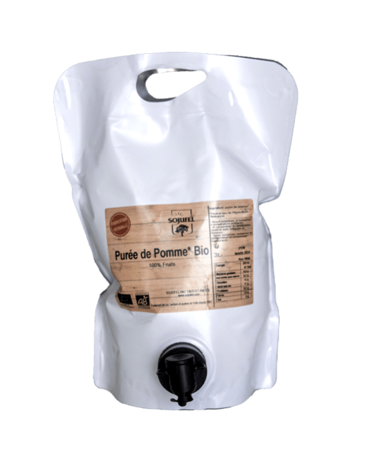 Pressoirs de Provence – Apple puree bio bag Pressoirs de Provence Apple puree bio bag