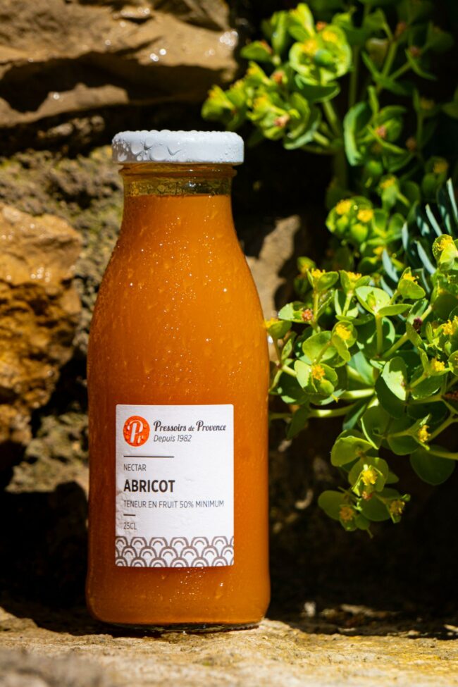 nectar d'abricot pressoirs de provence
